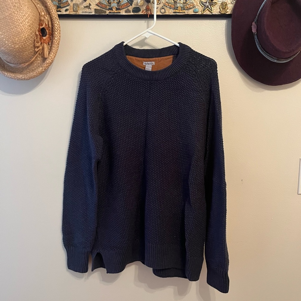 Men's carhart Navy Blue Sweater